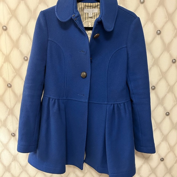 RARE Cobalt Blue Karen Walker Coat - Picture 4 of 5